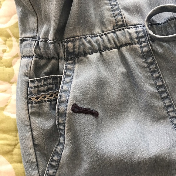 ANTHRPOLOGIE HEI HEI CLARION CHAMBRAY JUMPSUIT - Picture 6 of 8